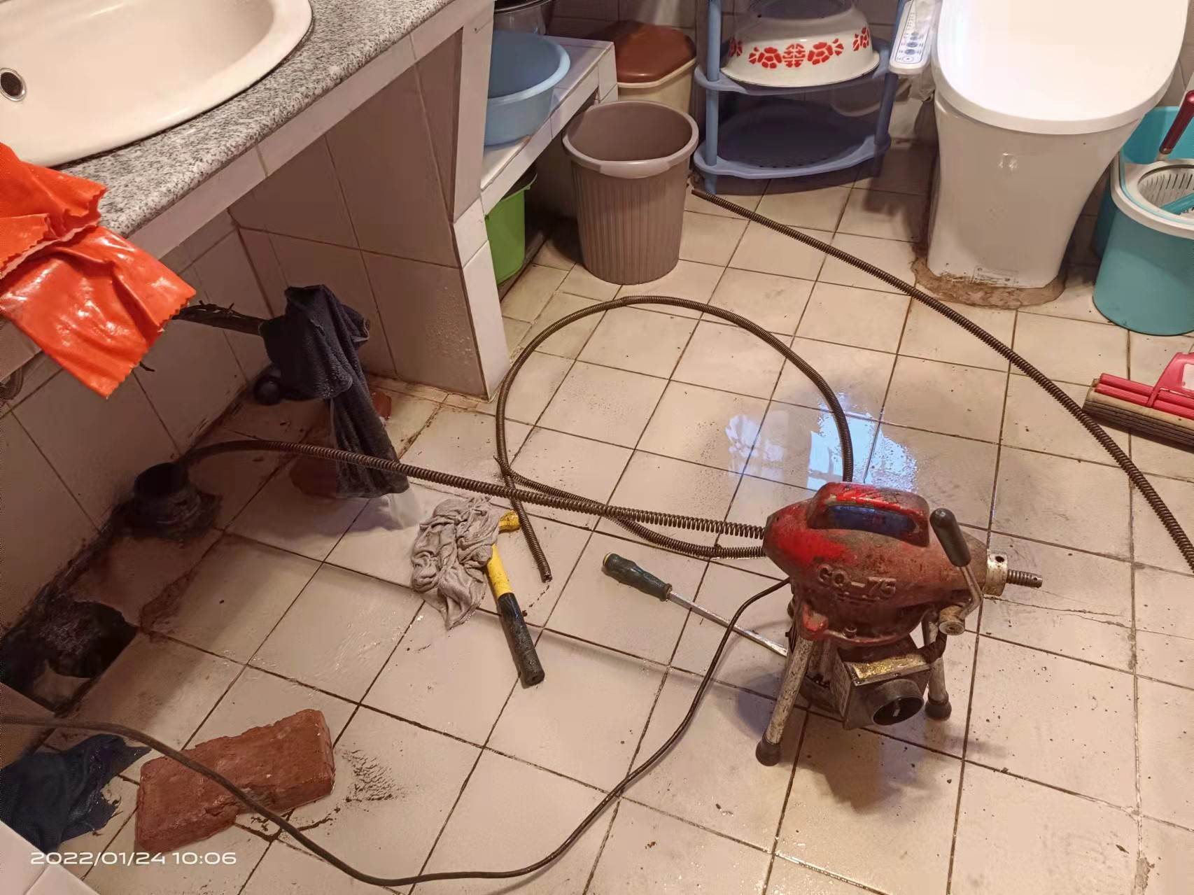 杞县疏通厨房下水道，地漏疏通